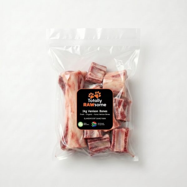 Totally RAWsome – 1 Kg Venison Bones